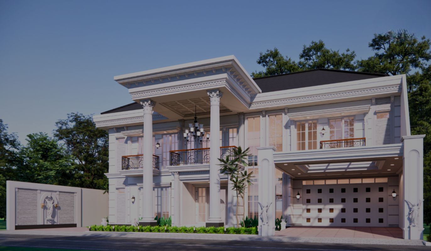 desain rumah klasik filtered