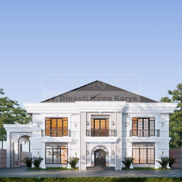 jasa desain rumah klasik