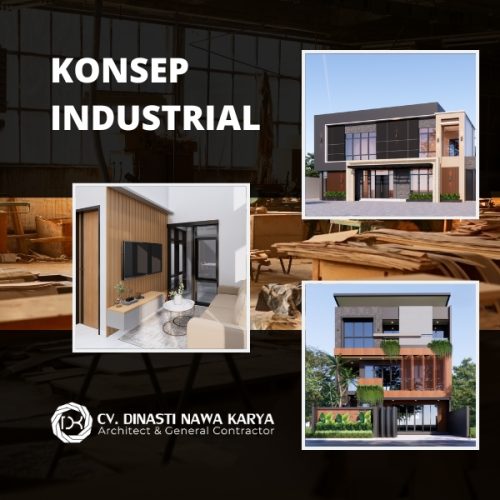 desain konsep industrial