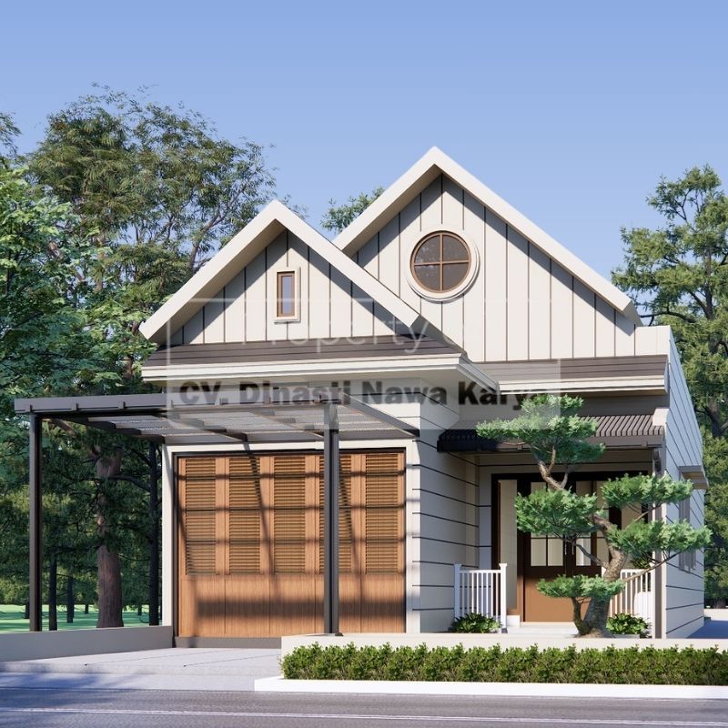 Desain Rumah 6x10 2 Lantai Gaya Minimalis
