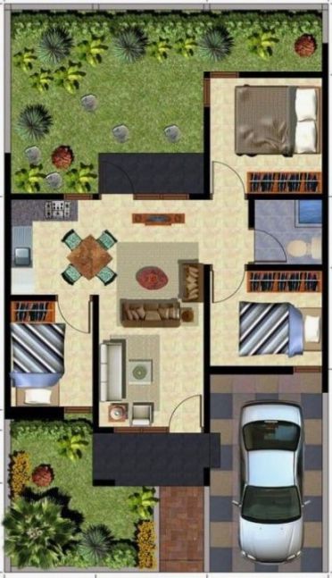 Tipe Rumah Minimalis 3 Kamar