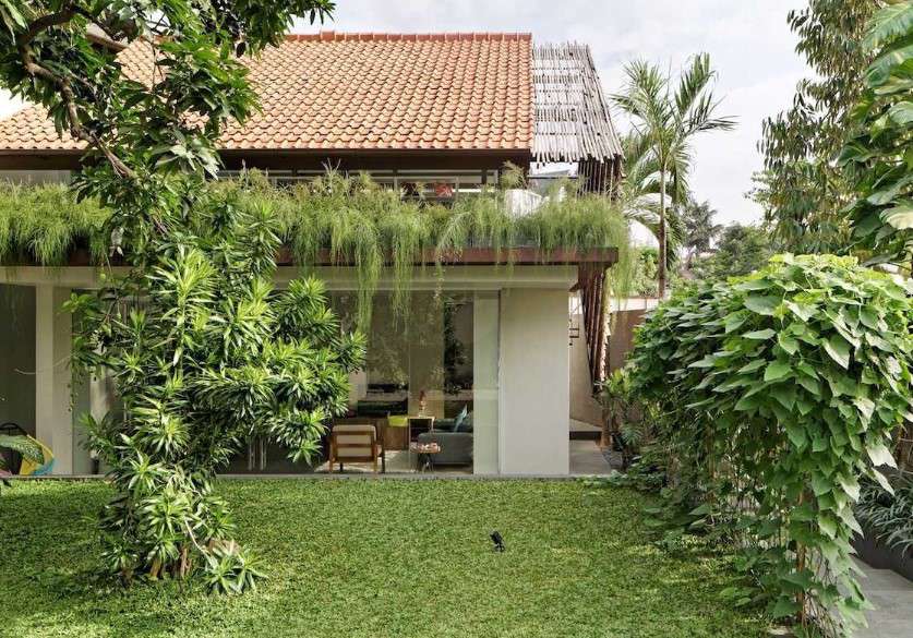 Desain Rumah Gaya Tropis