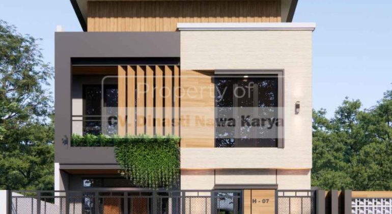 Desain rumah 2 lantai