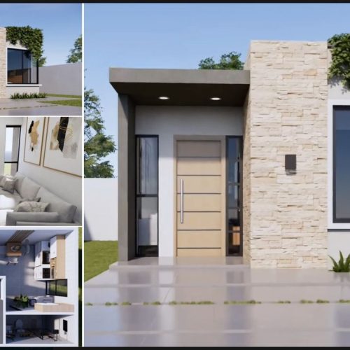 Desain dan Denah Rumah 5x7 Meter Lengkap dengan Tampak Desain dan Denah Rumah 5x7 Meter Lengkap dengan Tampak