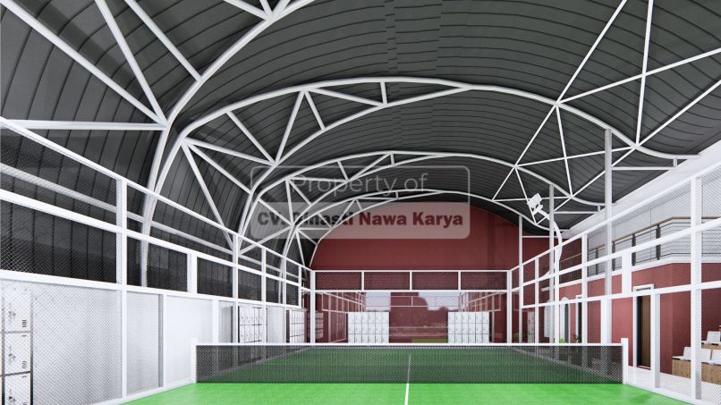 Arsitek lapangan padel