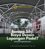 Biaya desain lapangan padel Biaya desain lapangan padel