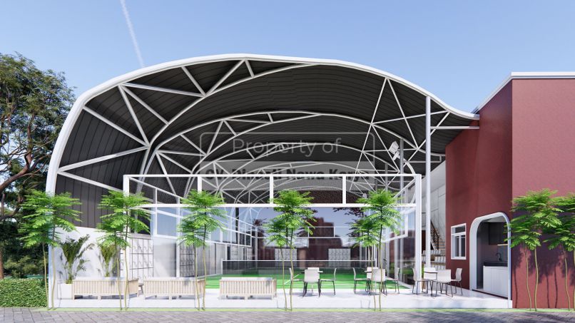 Desain lapangan padel standar internasional