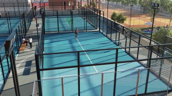 standar lapangan padel internasional