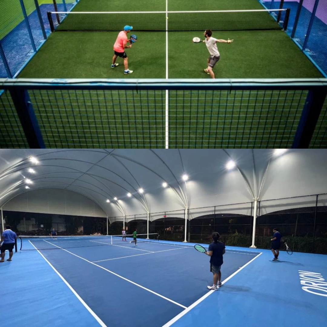 Arsitek Desain Lapangan Semi-Indoor