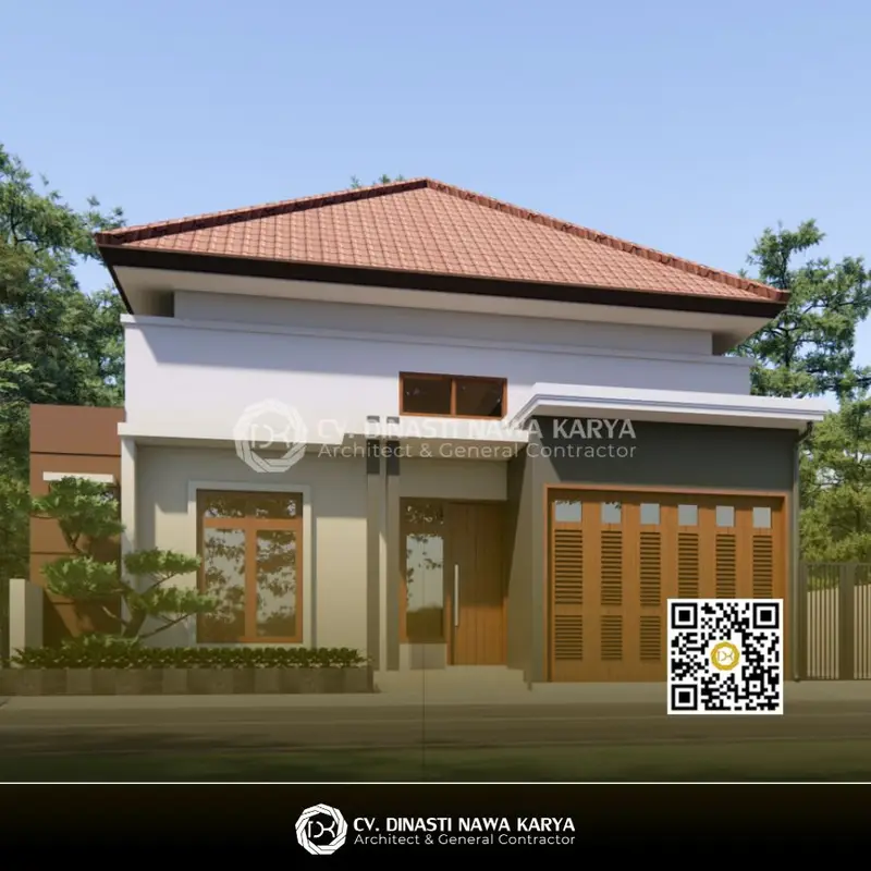 desain denah rumah 1 kamar