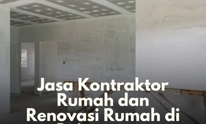 Jasa Kontraktor Rumah dan Renovasi Rumah di Bojonegoro