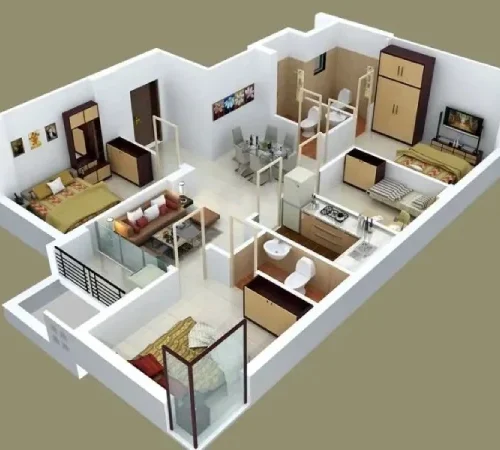 Ukuran Rumah Ideal 3 Kamar