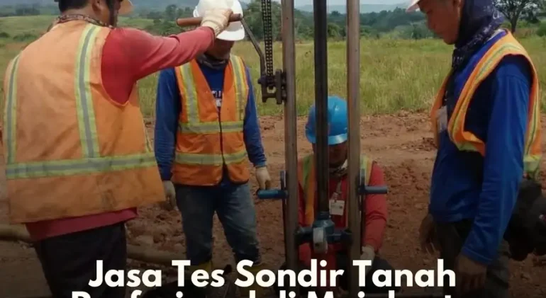 jasa tes sondir tanah berpengalaman di mojokerto