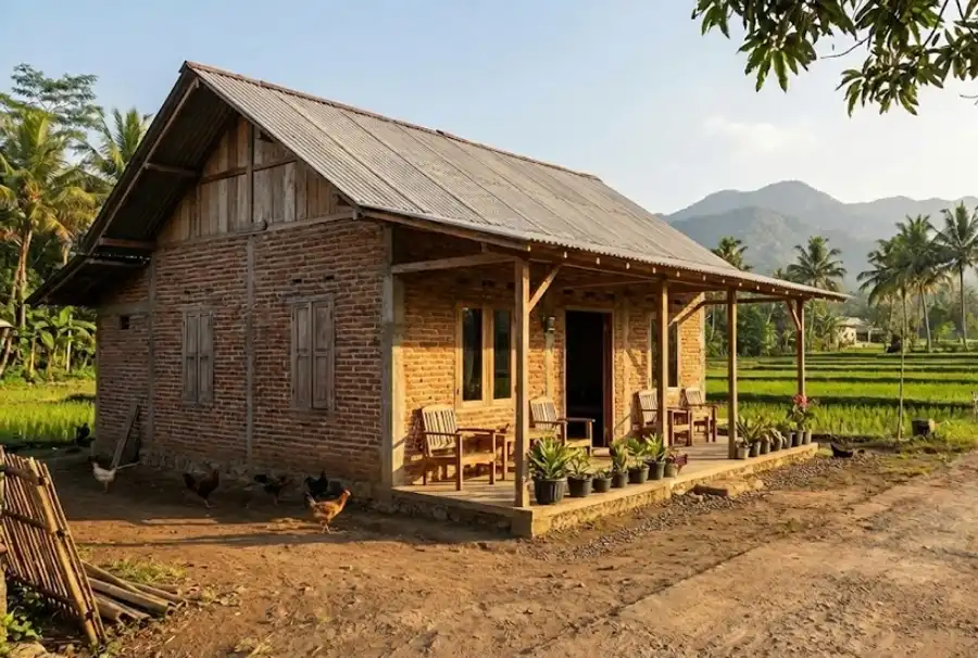Gambar Rumah Sederhana Ukuran 6x9 Di Kampung