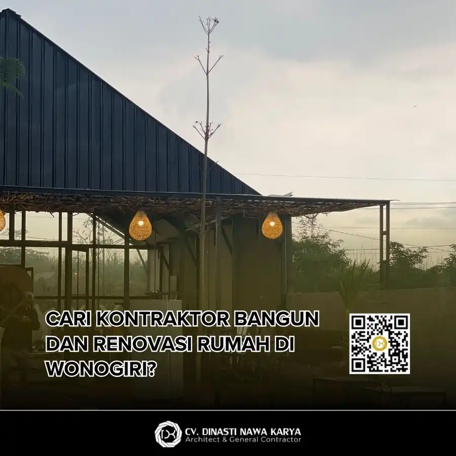 Cari Kontraktor Bangun dan Renovasi Rumah di Wonogiri