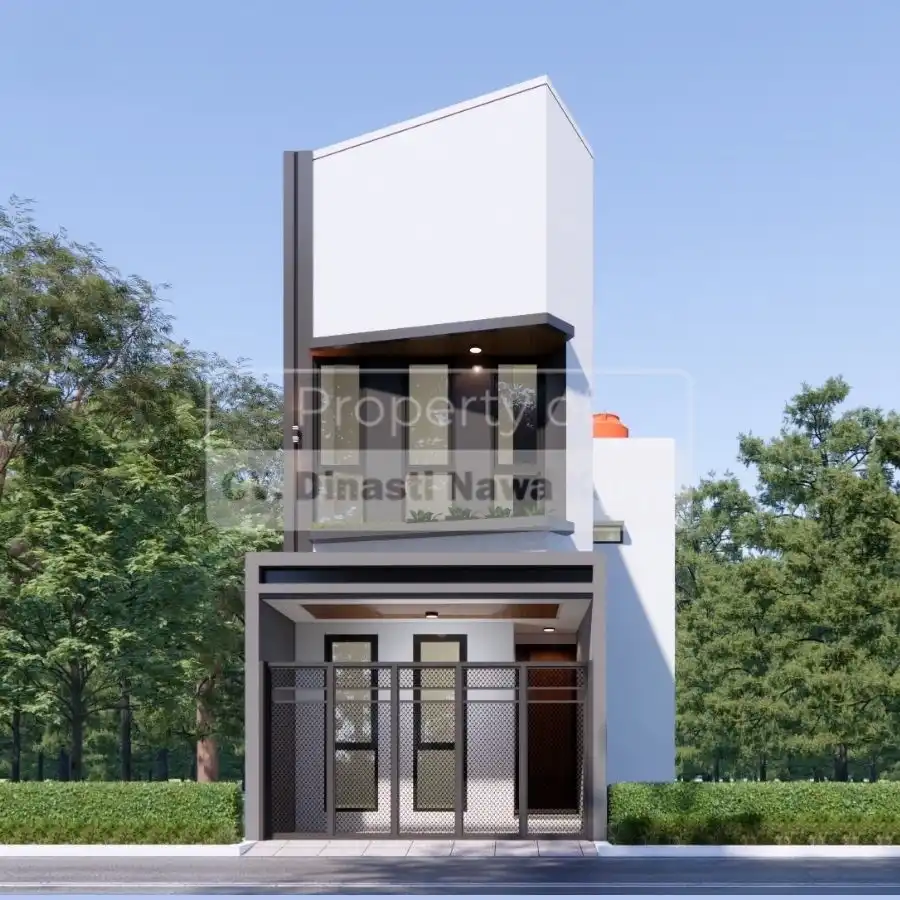 Desain Rumah Minimalis 5x10 Modern