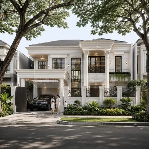 jasa desain rumah klasik