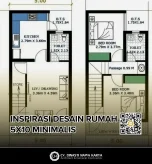 Inspirasi Desain Rumah 5x10 Minimalis