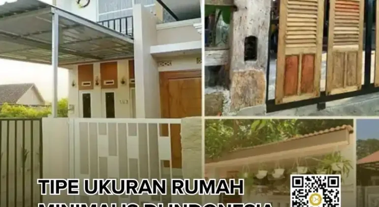 Tipe Ukuran Rumah Minimalis di Indonesia