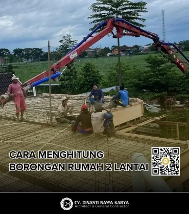Cara menghitung borongan rumah 2 lantai