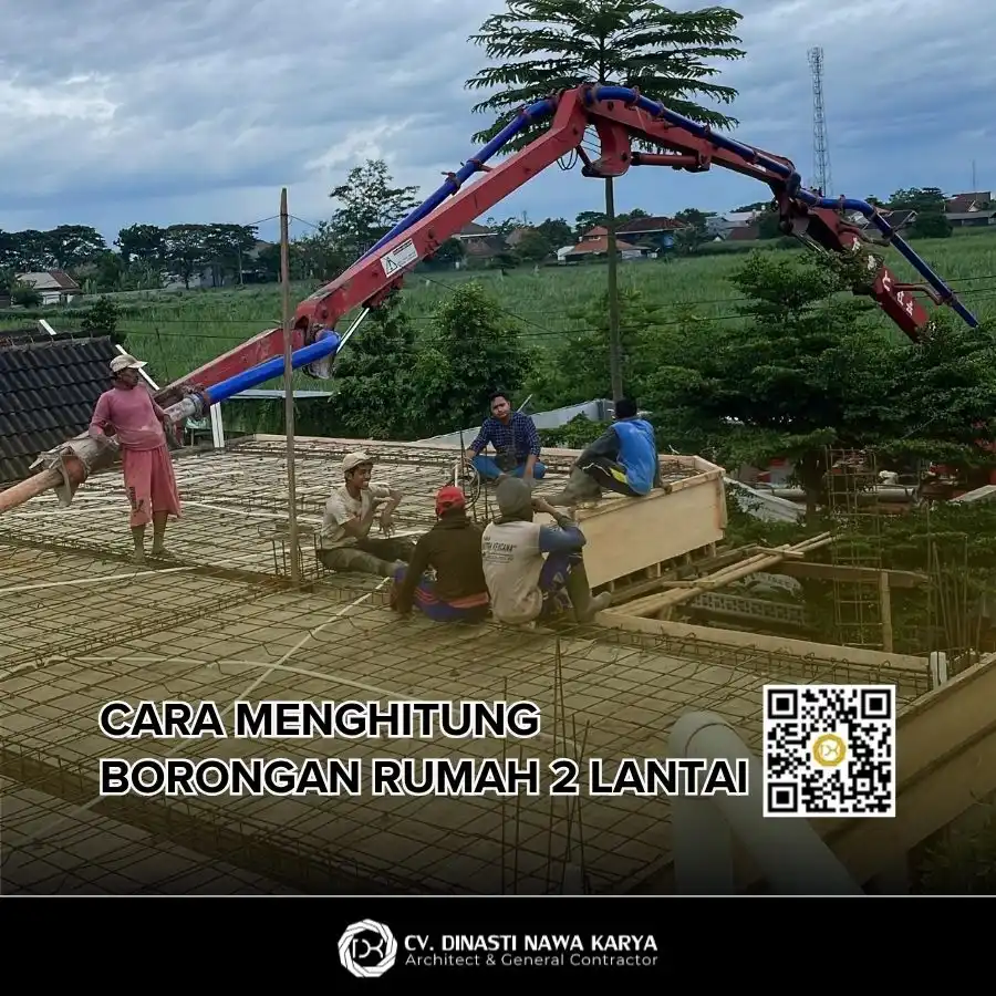 Cara menghitung borongan rumah 2 lantai