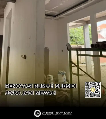 Renovasi Rumah Subsidi 30 60 Jadi Mewah