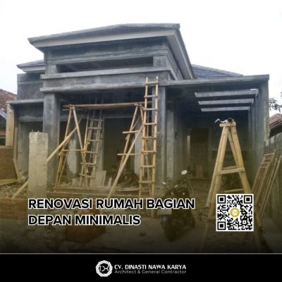 renovasi rumah bagian depan minimalis