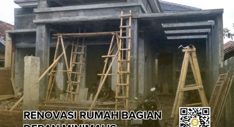 renovasi rumah bagian depan minimalis