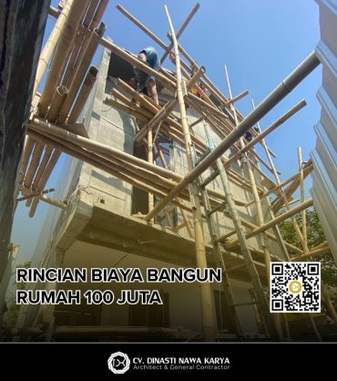 rincian biaya bangun rumah 100 juta