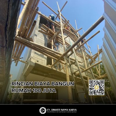 rincian biaya bangun rumah 100 juta