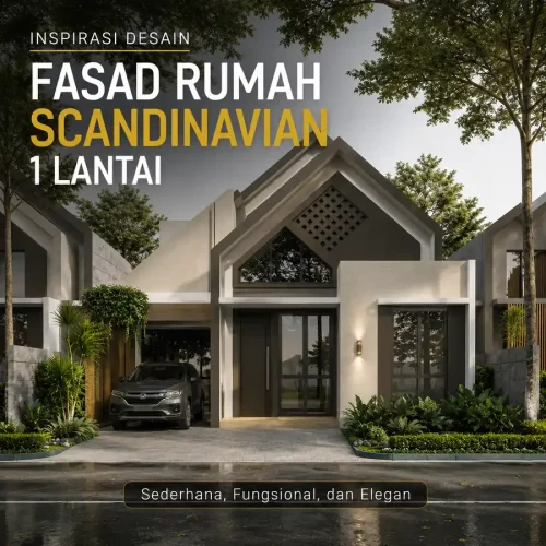 Ide Fasad Desain Rumah Scandinavian 1 Lantai Ide Fasad Desain Rumah Scandinavian 1 Lantai