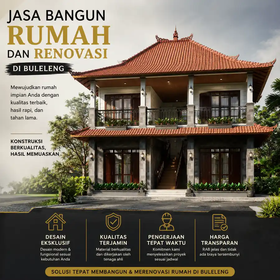 Jasa Bangun dan Renovasi Rumah di Buleleng