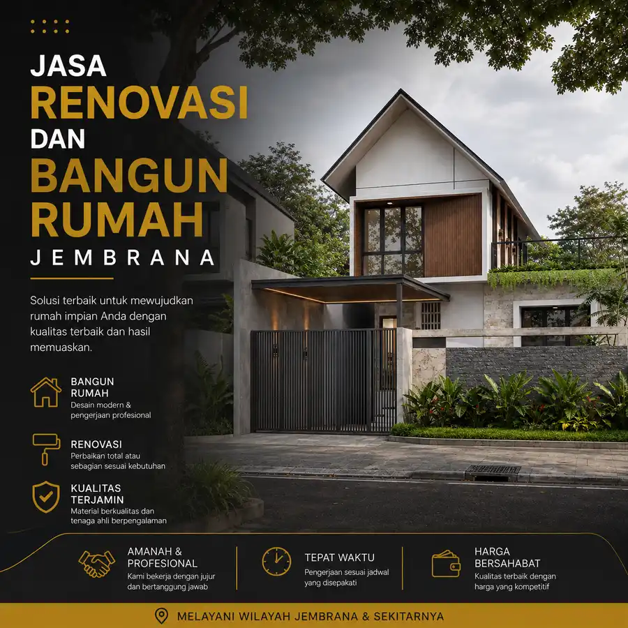 Jasa Renovasi dan Bangun Rumah Jembrana