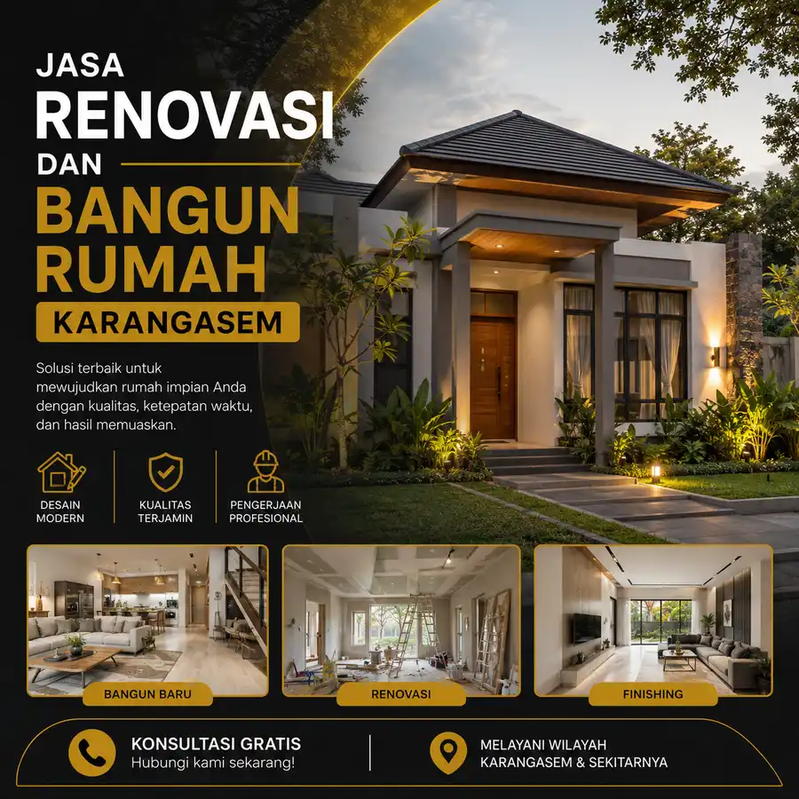 Jasa Renovasi dan Bangun Rumah Karangasem