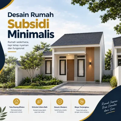 Desain Rumah Subsidi Minimalis