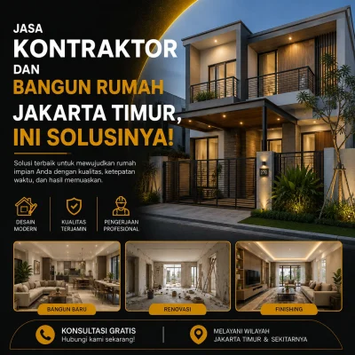 Jasa Kontraktor dan Bangun Rumah Jakarta Timur, Ini Solusinya!